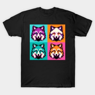 Arctic Fox Pop Art - Cool & Trendy Wildlife T-Shirt